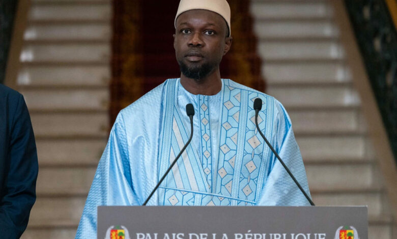 Le premier ministre Sénégalais Ousmane Sonko