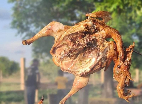 poulet bicyclette du Burkina Faso