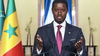 Le président nouvellement élu du Sénégal Bassirou Diomaye Faye