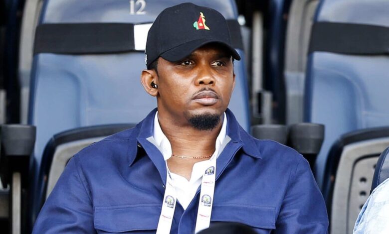 Samuel Eto'o, président de la Fecafoot