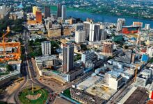 La ville d'Abidjan en Côte d’Ivoire
