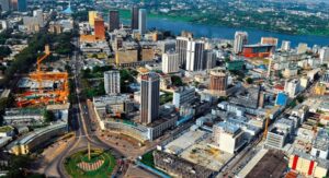 La ville d'Abidjan en Côte d’Ivoire