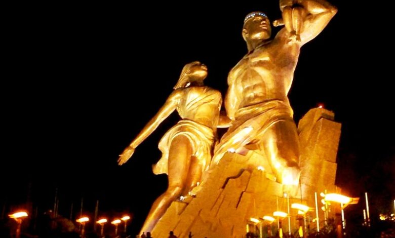 Tourisme : Monument de la renaissance africaine, au Sénégal