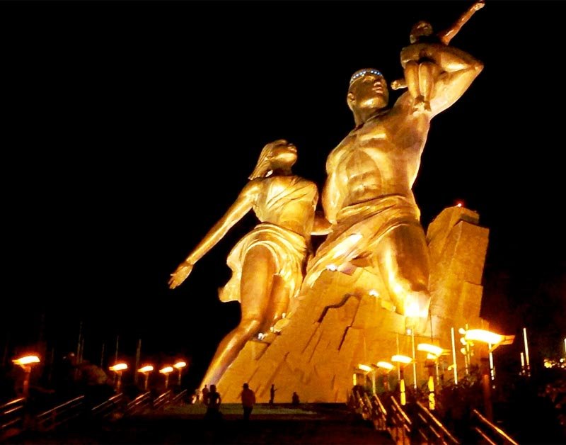 Tourisme : Monument de la renaissance africaine, au Sénégal