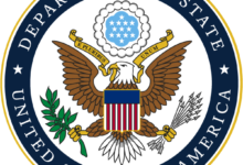 Logo de l'Ambassade des États-Unis
