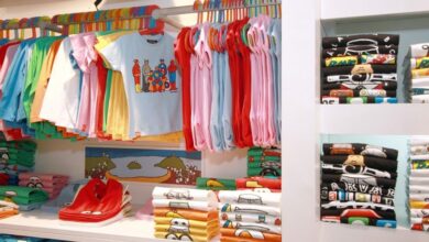 Boutique de vêtements et sous-vêtements pour bébés