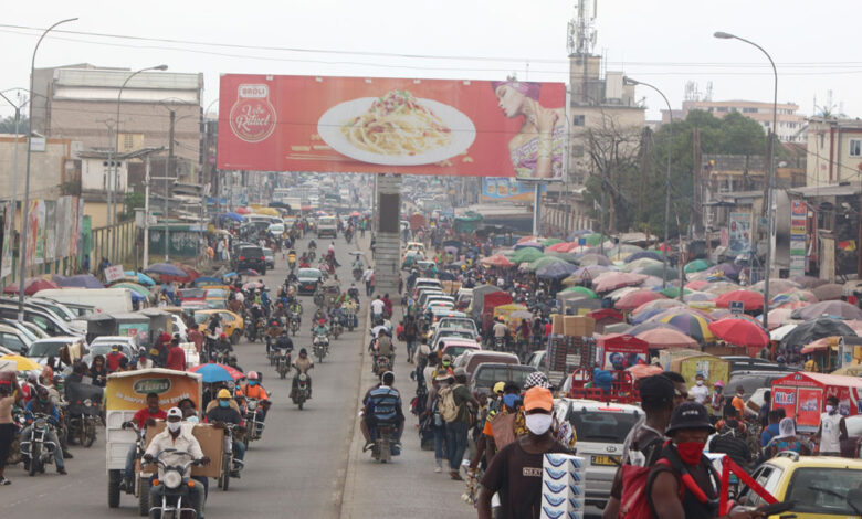 Marché Mboppi à Douala au Cameroun