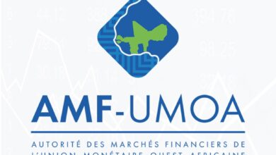 logo de L'Autorité des Marchés Financiers de l'Union Monétaire Ouest Africaine (AMF-UMOA)