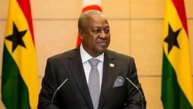 John Dramani Mahama, président du Ghana