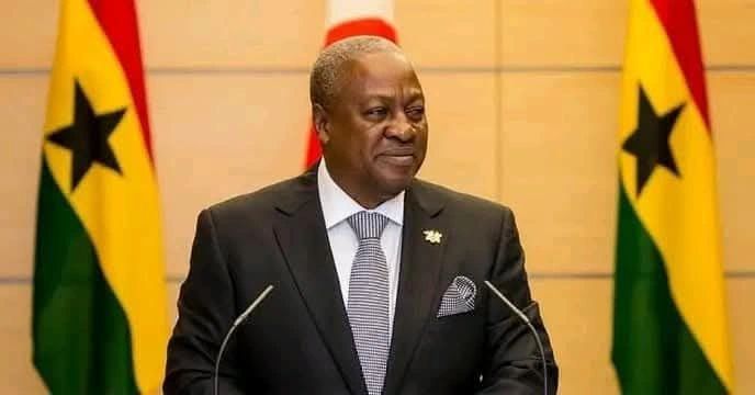 John Dramani Mahama, président du Ghana