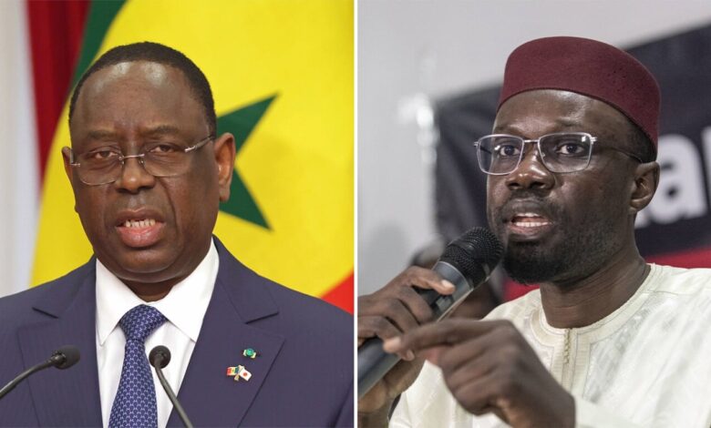 Le Premier ministre Ousmane Sonko et l’ex-président Macky Sall