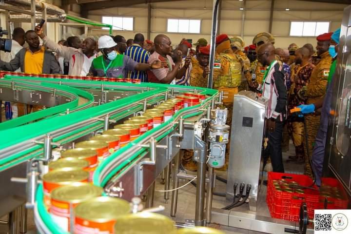 Burkina Faso : inauguration d'une nouvelle usine de transformation de tomates