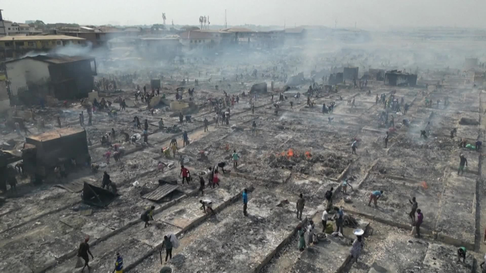 Le marché aux fripes de Kantamanto