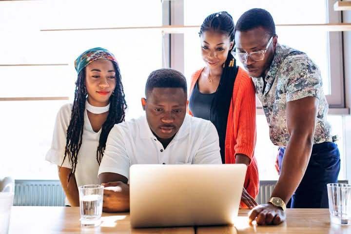 Jeunes africains entrepreneurs