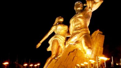 Monument de la renaissance africaine au Sénégal