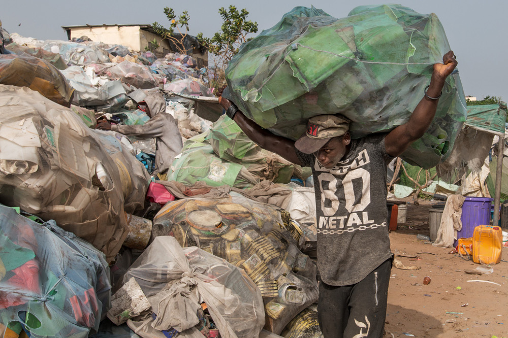 Ordures ménagères : ramassage de poubelle, déchets en Afrique