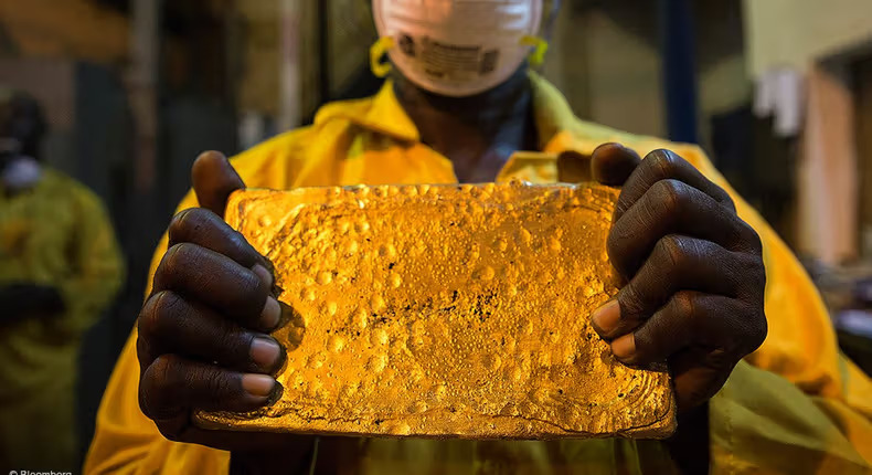 Lingot d'or : production d'or